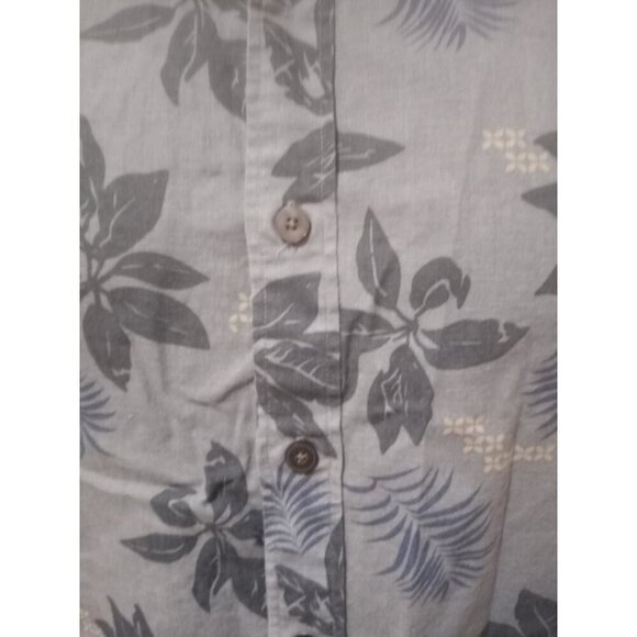 UNTUCKit Bairrada Hawaiian Button Shirt Mens Medium M Blue Floral Short Sleeve - Picture 3 of 11